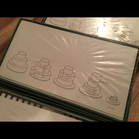 kate spade | Party Supplies | Kate Spade Vintage Birthday Cake Cards ...